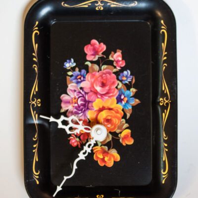 Vintage-Enamel-Tray-Black-Floral-main